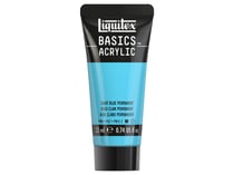 Tube de peinture acyrlique 22 ml Liquitex - Basics Acrylic - bleu clair permanent