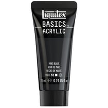 Tube de peinture acyrlique 22 ml Liquitex - Basics Acrylic - noir de mars