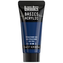 Tube de peinture acyrlique 22 ml Liquitex - Basics Acrylic - bleu phtalocyanine