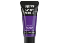 Tube de peinture acyrlique 22 ml Liquitex - Basics Acrylic - violet prismatique