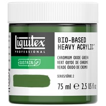 Pot 75 ml de peinture acrylique Liquitex - Bio-based Heavy Acrylic - Vert Oxyde Chrome