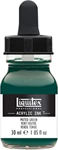 Flacon d'Encre Acrylic Ink Liquitex - Vert Feutré - 30 ml
