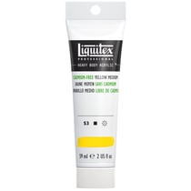Tube 59 ml de peinture acrylique Liquitex Heavy Body série 3 - Jaune moyen sand cadmium - Extra-fine
