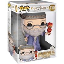 Figurine Funko POP - Harry Potter - Albus Dumbledore et Fumseck n°110