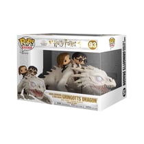 Figurine Funko POP! - Harry Potter - Harry, Hermione et Ron sur le dos du dragon de Gringotts n°93