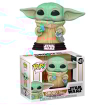 Figurine Funko POP! - Star Wars - Grogu The Child avec biscuit n°465