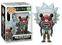 Figurine Funko POP! - Rick et Morty - Rick avec Glorzo n°956