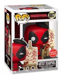 Figurine Funko POP! - Deadpool - Deadpool Artiste n°887