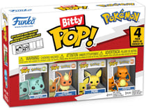 Figurine Funko POP! Bitty - Pokémon - Bulbizarre, Pyroli, Pichu et Dracaufeu