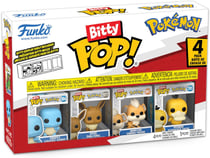 Figurine Funko POP! Bitty - Pokémon - Carapuce, Evoli, Caninos et Psykokwak