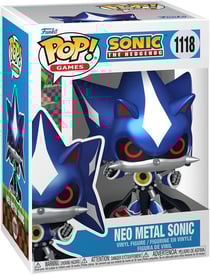 Figurine Funko POP! - Sonic The Hedgehog -Neo Metal Sonic (Metallic) nN° 1118