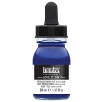 Encre Acrylic Ink Liquitex - Bleu Phtalo Nuance Verte - 30ml