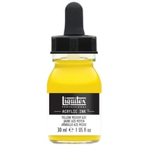 Encre Acrylic Ink Liquitex - Jaune Moyen - 30ml