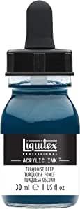 Encre Acrylic Ink Liquitex - Turquoise Fonce - 30ml