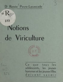 Notions de viriculture - Ce que tous les adolescents, les jeunes hommes et les jeunes filles doivent savoir