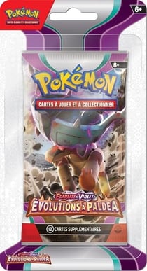 Cartes Pokémon - Booster Évolution à Paldea EV02 - Modèles Aléatoires