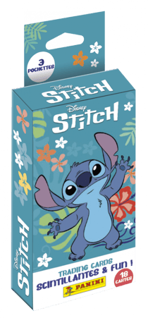 Lot de 3 pochettes - Stitch TC - Panini France