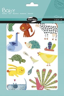 Gommettes animaux de la campagne