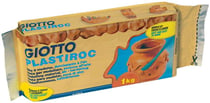 Pâte auto-durcissante Plastiroc 1kg terra cotta