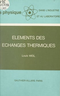 Éléments des échanges thermiques