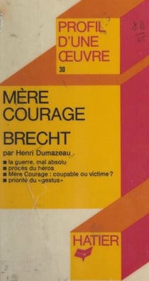 Mère courage, Brecht - Analyse critique