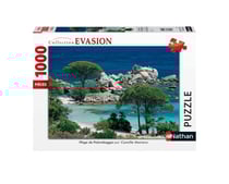 Puzzle 1000 Pièces - La Plage de Palombaggia en Corse - Nathan