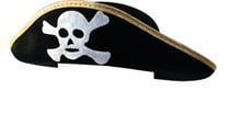 Chapeau Pirate en mousse rigide