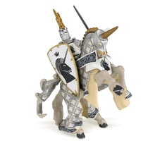 Figurine PAPO Cheval du Chevalier Licorne à la lance - La Grande Récré