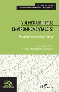 Vulnérabilité(s) environnementale(s) - Perspectives pluridisciplinaires