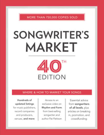 Songwriter's Market 40th Edition - Where & How to Market Your Songs