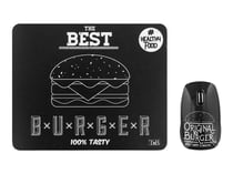 Souris sans fil + tapis Exclusiv' - Burger