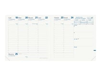 Agenda civil semainier 2022 - Executif Pure - 16x16 cm - Quo Vadis - Recyclé