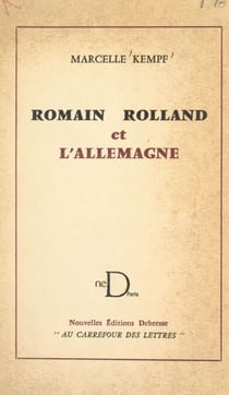 Romain Rolland et l'Allemagne