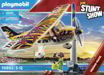 Playmobil - Air Stuntshow Avion à hélice "Tigre