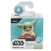 MINI FIGURINE GROGU ET SON AMI LE TETARD BABY YODA THE CHILD MANDALORIAN