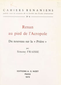 Renan au pied de l'Acropole - Du nouveau sur la Prière
