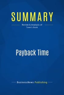Summary: Payback Time - Review and Analysis of Town's Book