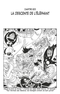 One Piece édition originale - Chapitre 822 - La descente de l'éléphant