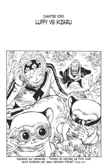 One Piece édition originale - Chapitre 1093 - Luffy versus Kizaru