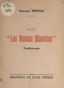 Sur les années maudites - Conférences