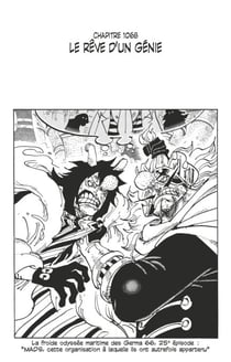 One Piece édition originale - Chapitre 1068 - Le rêve d'un génie