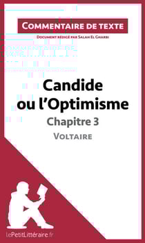 Candide ou l'Optimisme de Voltaire - Chapitre 3 - Commentaire et Analyse de texte