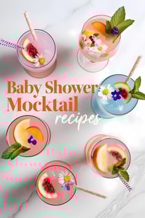 Baby Shower Mocktail Recipes