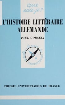 L'Histoire littéraire allemande