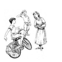 Das gewonnene Fahrrad