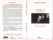 Au Maître nu, Albert Vander - Albert Vander