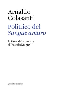 Polittico del Sangue amaro - Lettura della poesia di Valerio Magrelli