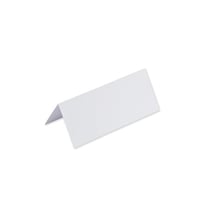 10 marque-places - blanc - 9,5 x 4 cm
