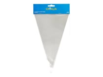 10 sachets format cône - transparents