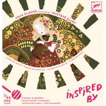 Inspired by - Cartes à gratter - Golden muses - Djeco